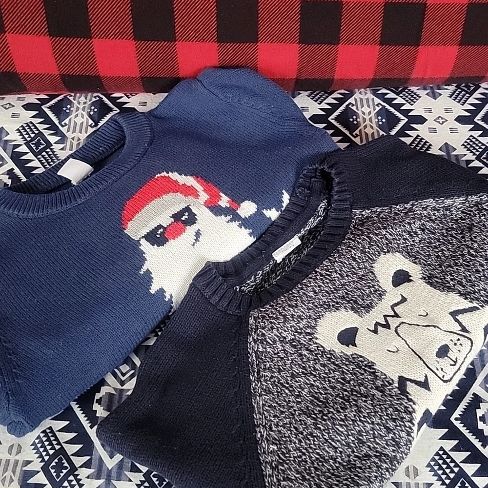 GAP Kids Little Boys Sweaters Lot of Two (2)